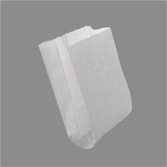 Pungă hârtie albă, fără mâner, de dimensiuni variate