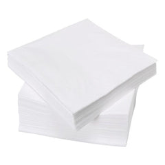 Șervețele de masă din hârtie albă 100 buc/pungă